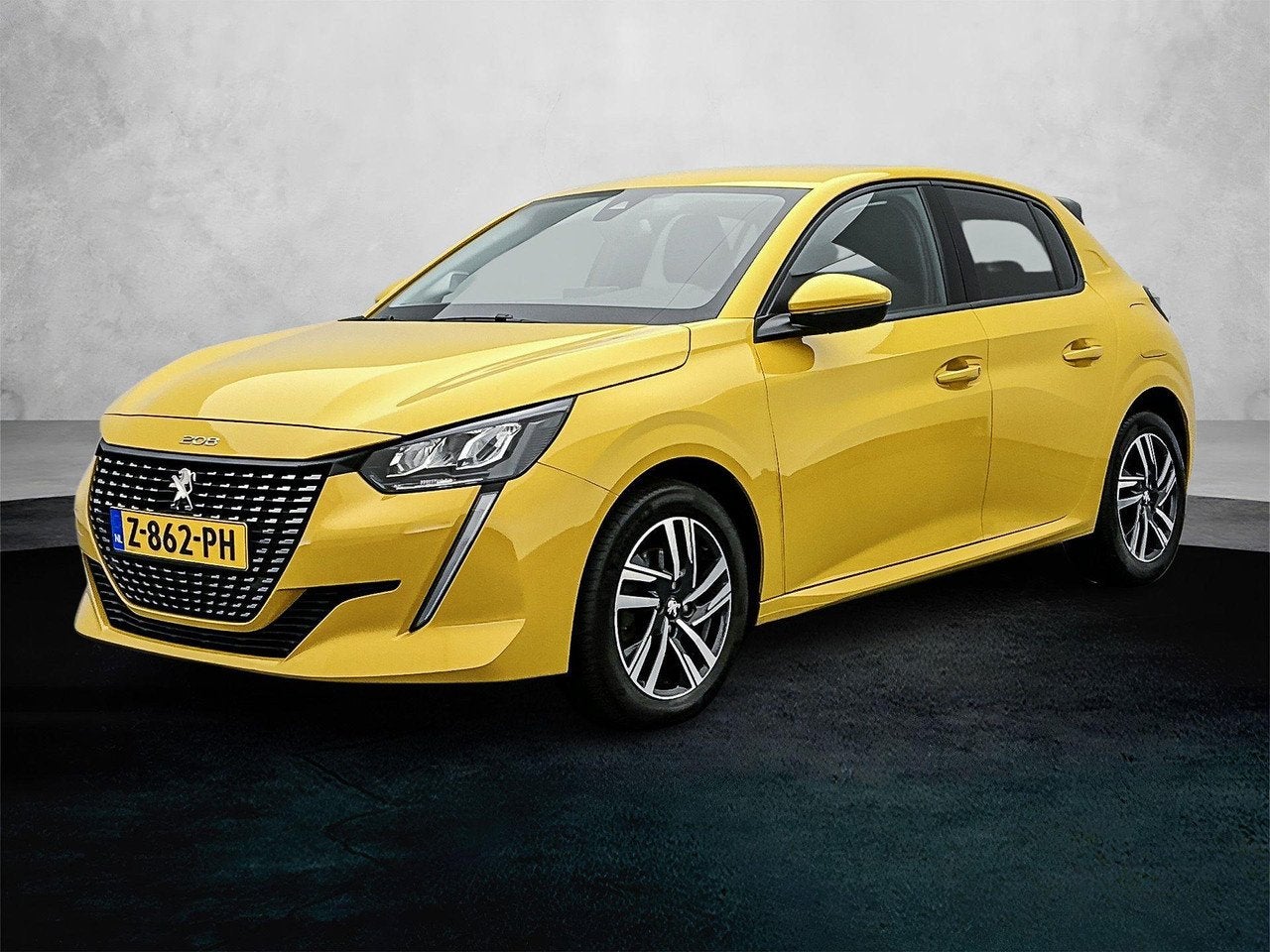 Peugeot 208 1.2 100pk Automaat Allure Pack | Navigatie via A, Auto's, Peugeot, LED verlichting, 101 pk, Gebruikt, 49 €/maand