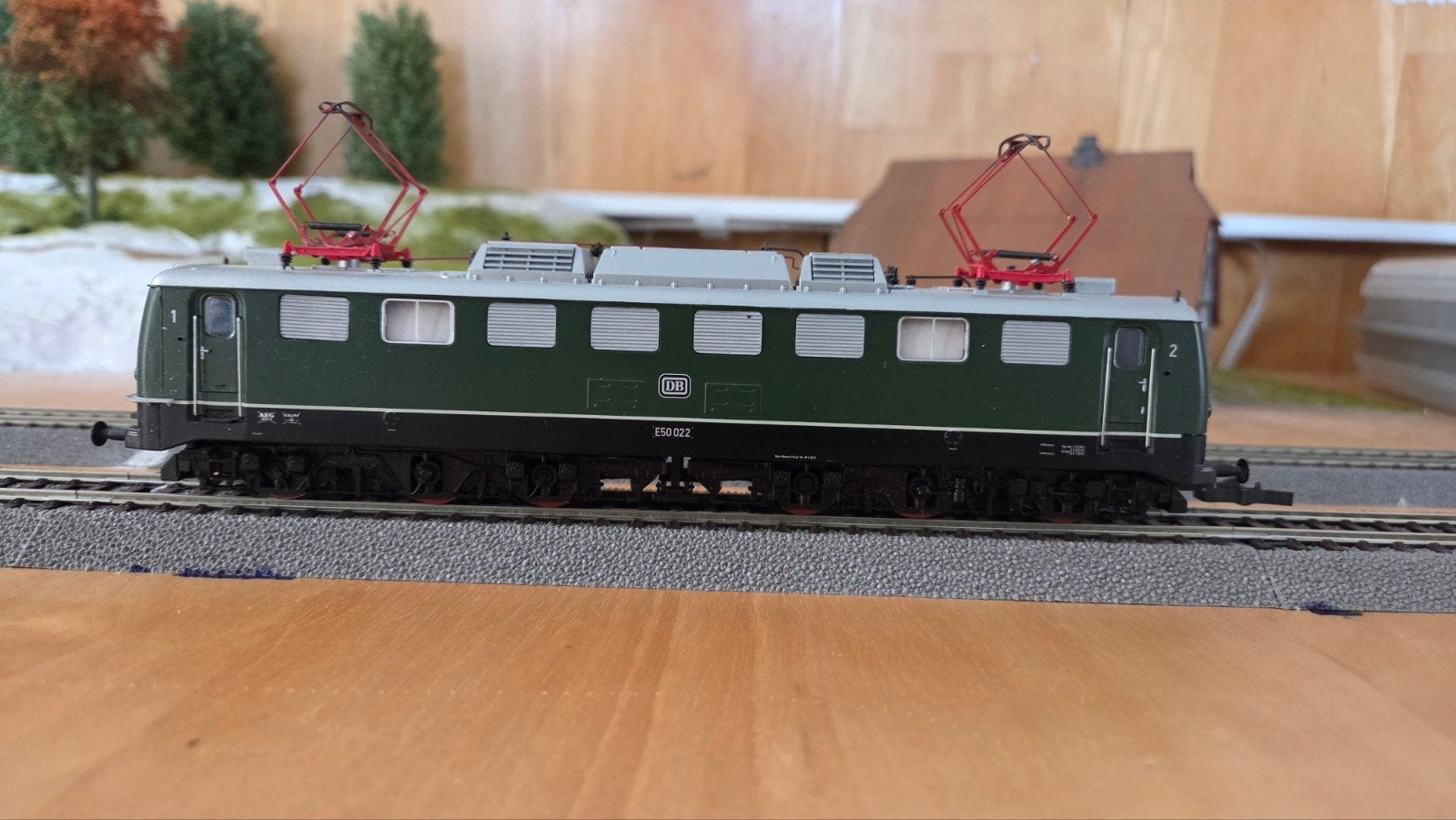 Roco DB E50 022 Locomotief H0 Gelijkstroom, Ophalen of Verzenden, Zo goed als nieuw, Roco, Analoog