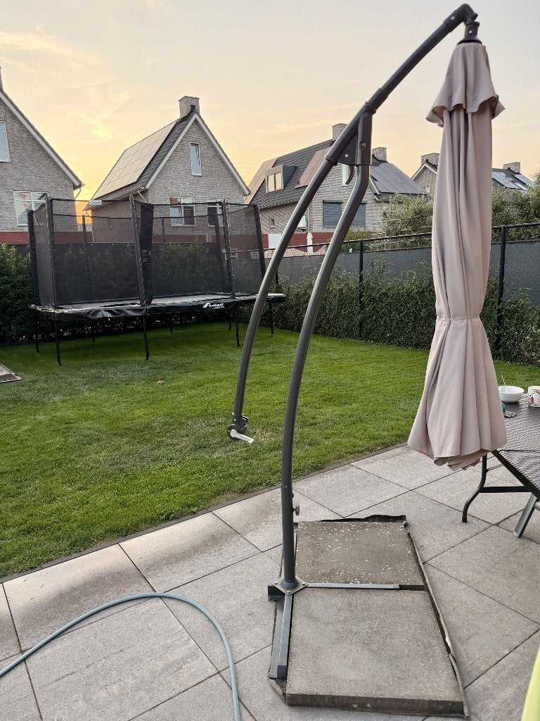 Parasol, Tuin en Terras, Parasols, Ophalen, 2 tot 3 meter, Zweefparasol, Verstelbaar