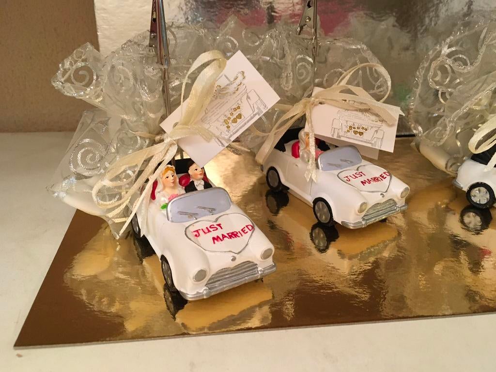 Te koop.grote luxe bruidssuikers bedankjes, Ophalen of Verzenden, Nieuw, Wit, Accessoires