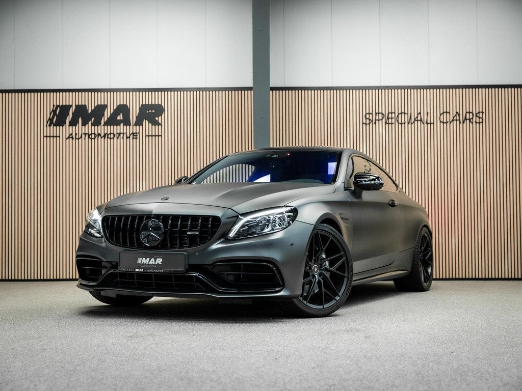 Mercedes-Benz C63s Coupé AMG Premium Plus Pack | Burmester, Auto's, Mercedes-Benz, Automaat, Achterwielaandrijving, Gebruikt, 510 pk