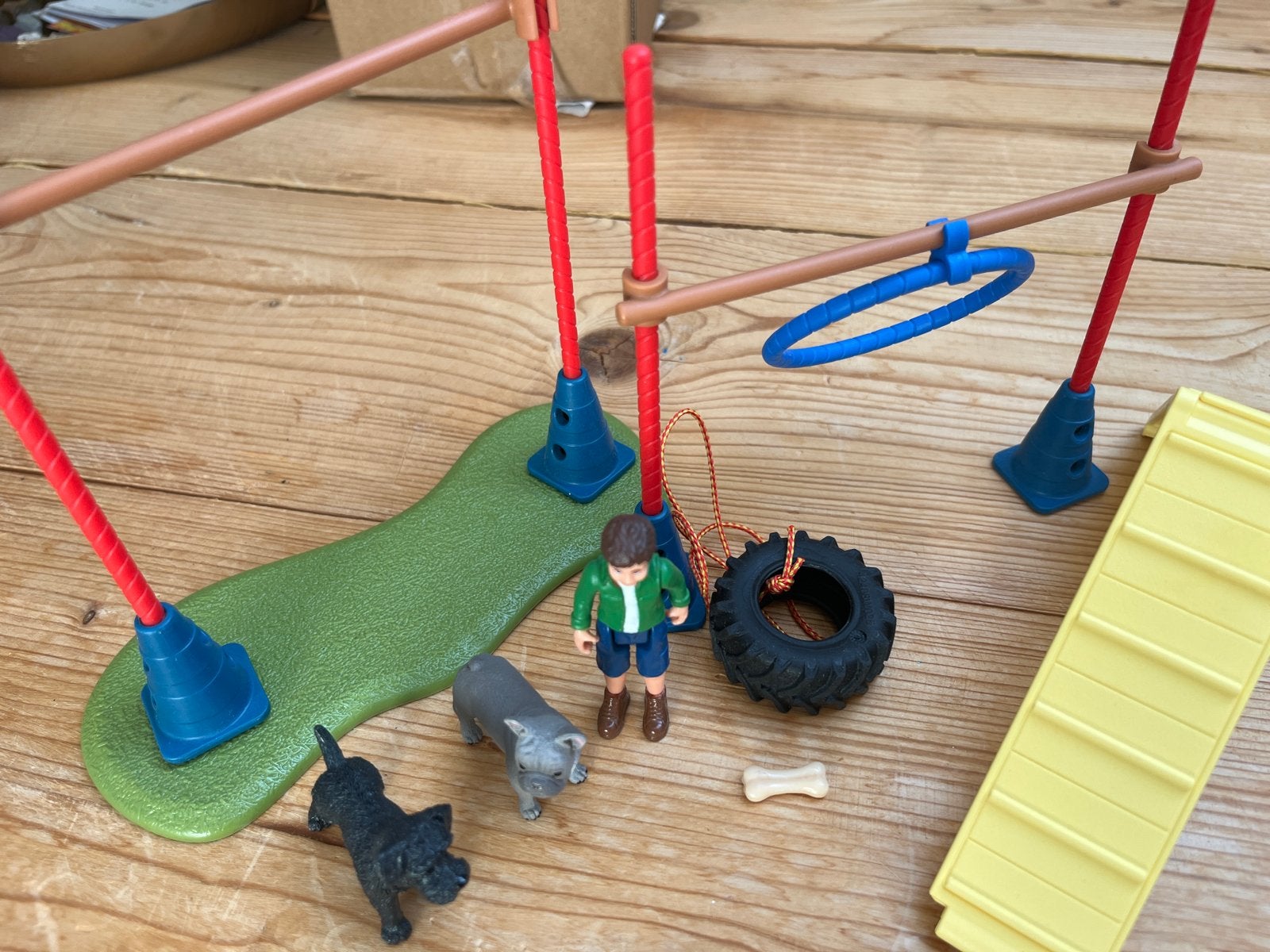 Schleich Hondentraining Speelset met Figuur en Honden, Ophalen of Verzenden, Gebruikt, Jongen of Meisje