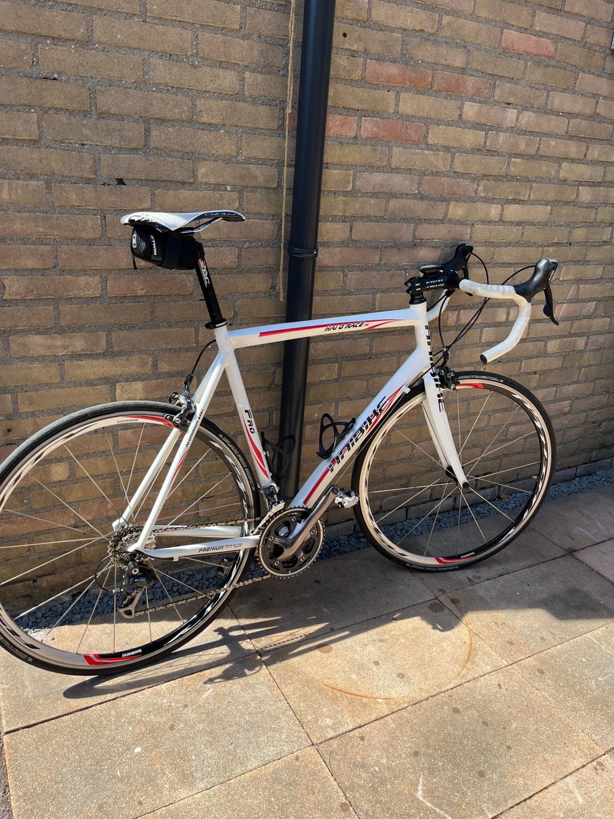 Haibike Pro (large), Gebruikt, Velgrem, Aluminium, 61 tot 65 cm