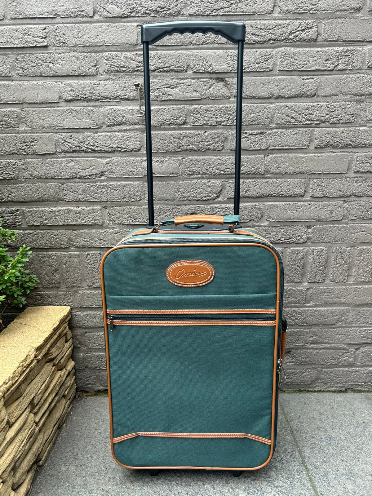 Reiskoffer op wieltjes met trekstang, 50 tot 60 cm, Ophalen of Verzenden, Zo goed als nieuw, 35 tot 45 cm