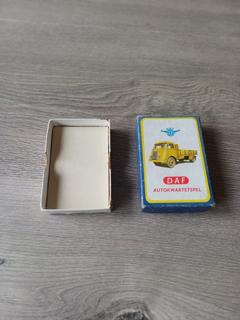 Daf vrachtauto kwartet, Ophalen of Verzenden, Gebruikt, Kwartet(ten)