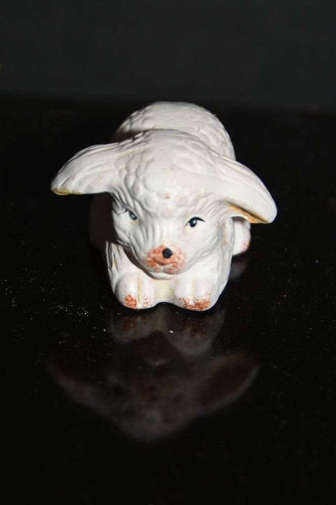Lief beeldje van een lammetje kerst stal schaap Nieuw, Verzenden, Nieuw, Dier