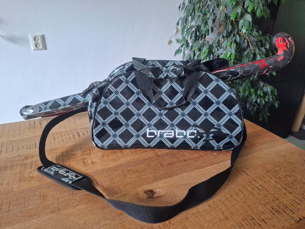 Brabo hockeytas, Sport en Fitness, Hockey, Ophalen, Gebruikt, Tas