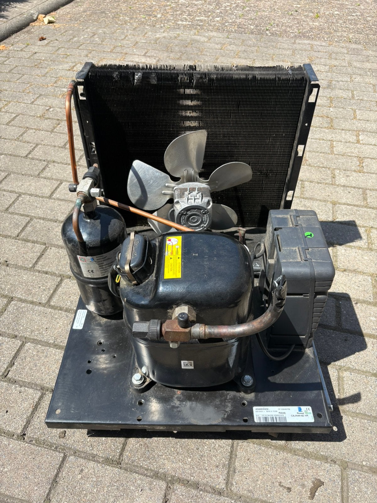 koelmotor koelcel vriescel  compressor, 100 liter of meer, Ophalen, Gebruikt, Minder dan 200 liter/min