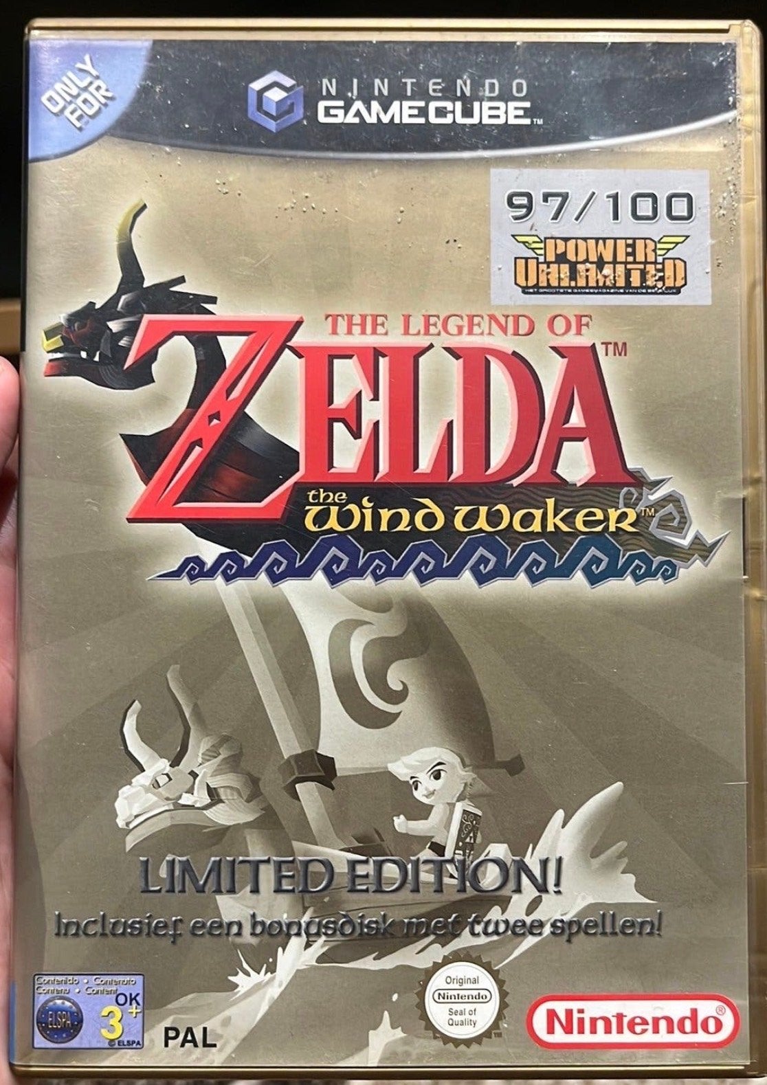 The Legend of Zelda: The Wind Waker Limited Edition GameCube, Spelcomputers en Games, Games | Nintendo GameCube, Avontuur en Actie
