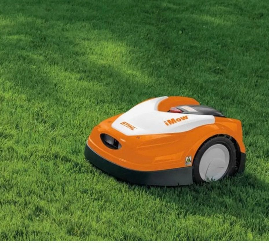 2x STIHL iMOW RMI 422.1 robotmaaier, Tuin en Terras, Ophalen of Verzenden, Gebruikt, Meer dan 25 cm, Bestuurbaar via app