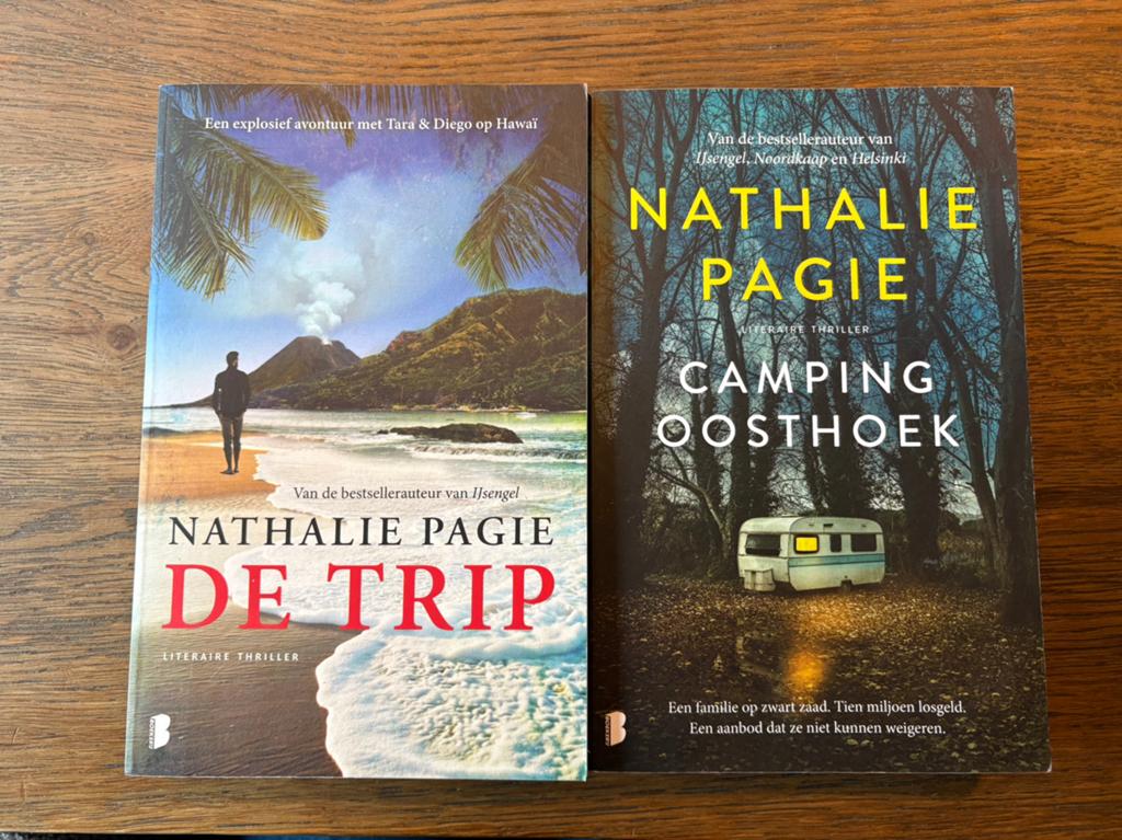 Nathalie Pagie - De trip en Camping Oosthoek, Ophalen of Verzenden, Zo goed als nieuw