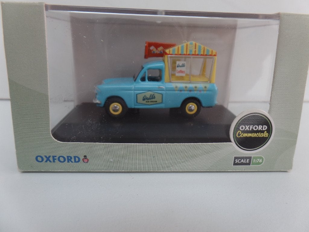 Oxford Commercials Walls Ice Cream Van Schaal 1:76, Ophalen of Verzenden, Nieuw, Bus of Vrachtwagen