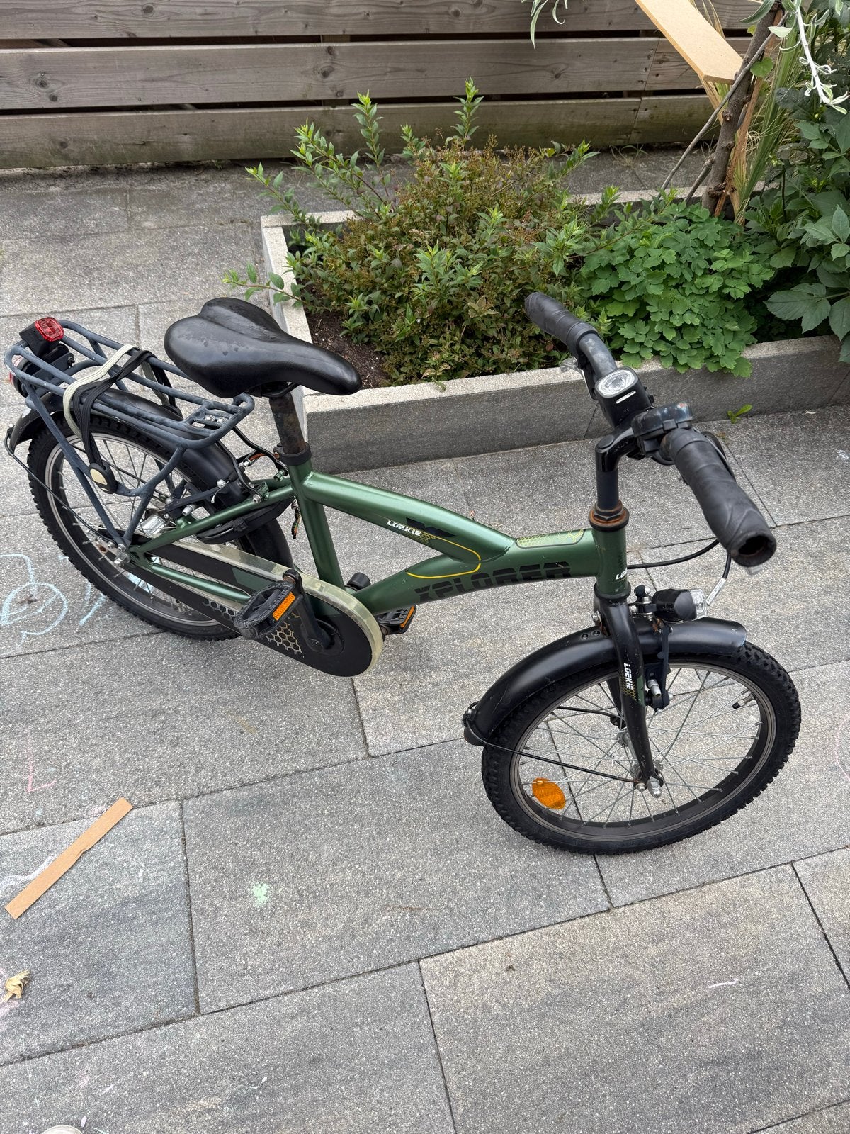 Loekie kinderfiets 16 inch - Gebruikt maar goed, Ophalen, Gebruikt, 16 tot 20 inch