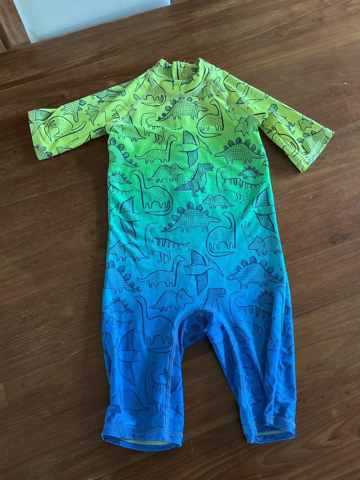 UV-zwempak met dinoprint voor kinderen 6-8 jaar, Ophalen, Gebruikt, Overige maten, Overig