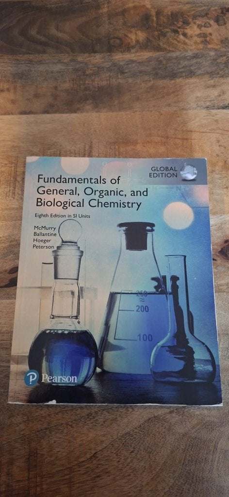 Fundamentals of General, Organic, and Biological Chemistry, Boeken, Zo goed als nieuw, Beta, McMurry, Ballantine, Hoeger, Peterson