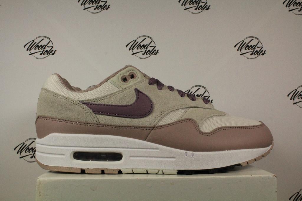 Nike Air Max 1 Light Bone Violet Dust - 44 / 44,5, -, Verzenden, Wit, -
