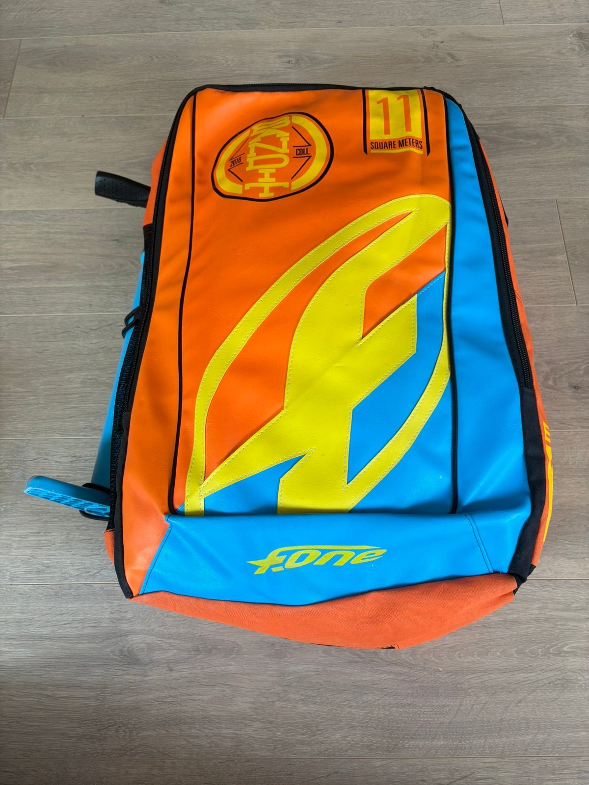 F One Bandit 11m kite incl. bar/pomp 2016, Watersport en Boten, Ophalen, Gebruikt, Geen board, 11 m²