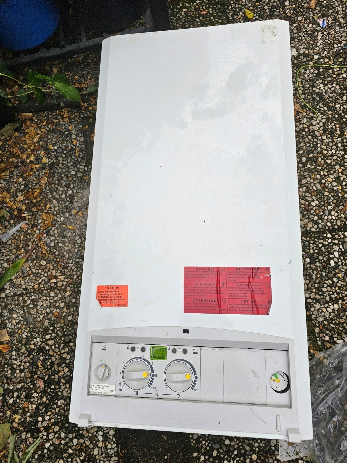 Bosch 30 HRC CV-ketel - Gebruikt, Ophalen, Gebruikt, Cv-ketel of Combi-ketel, 60 tot 150 cm