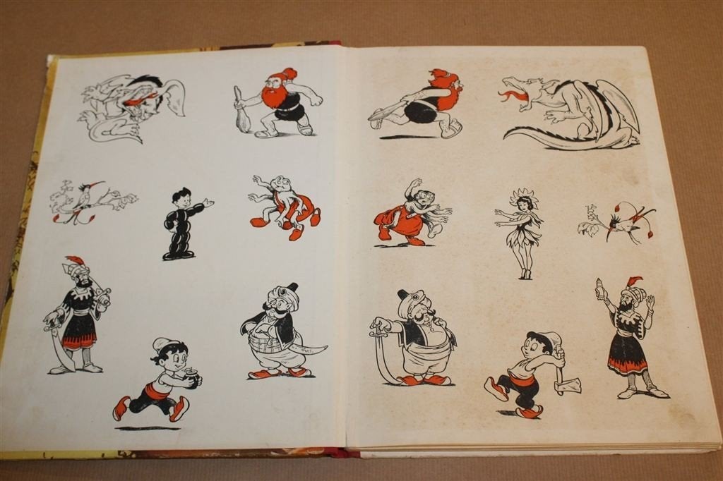 Het Toverkruid — Marten Toonder Uitgave, ca 1953, Ophalen of Verzenden, Gelezen