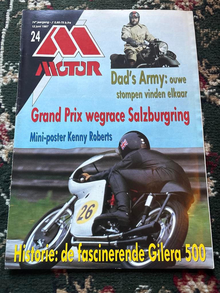 Motor Magazine 12 Juni 1987 - Grand Prix Salzburgring, Ophalen of Verzenden, Gelezen, Algemeen