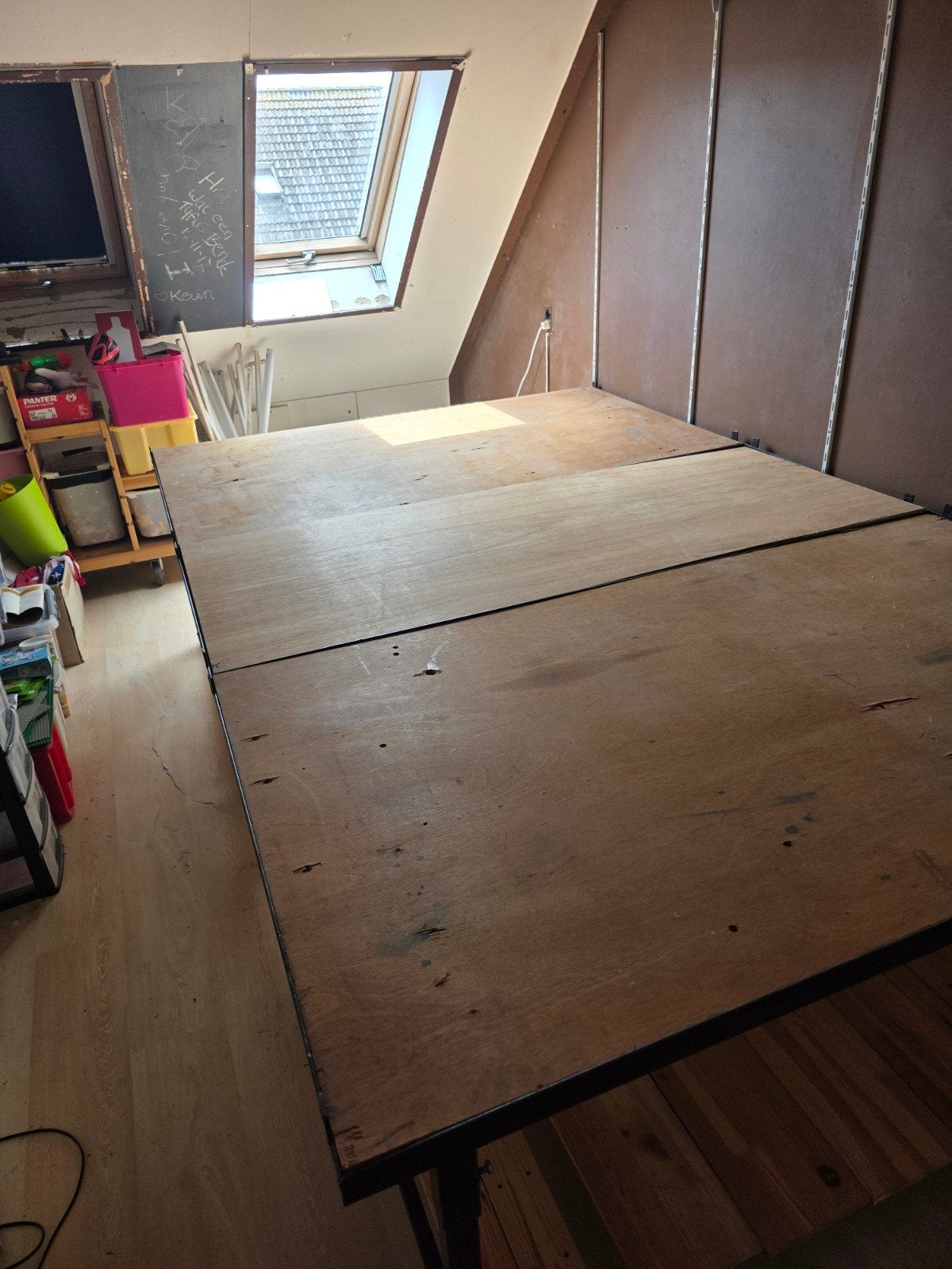 Multifunctionele speeltafel of hobby tafel van maximaal 285, Ophalen, Metaal, 200 cm of meer