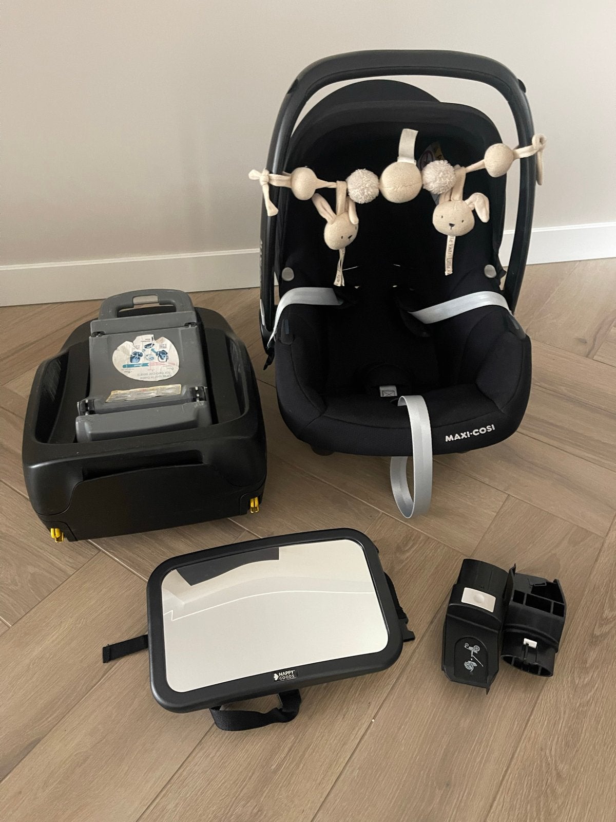 Maxi-Cosi Pebble 360 Pro met FamilyFix 360 Pro base, Ophalen, Slaapstand, Zo goed als nieuw, Isofix