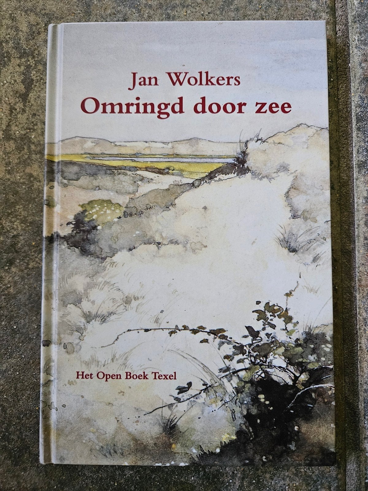 Jan Wolkers - Omringd door zee (Gesigneerd), Ophalen of Verzenden, Zo goed als nieuw, Jan Wolkers, Nederland