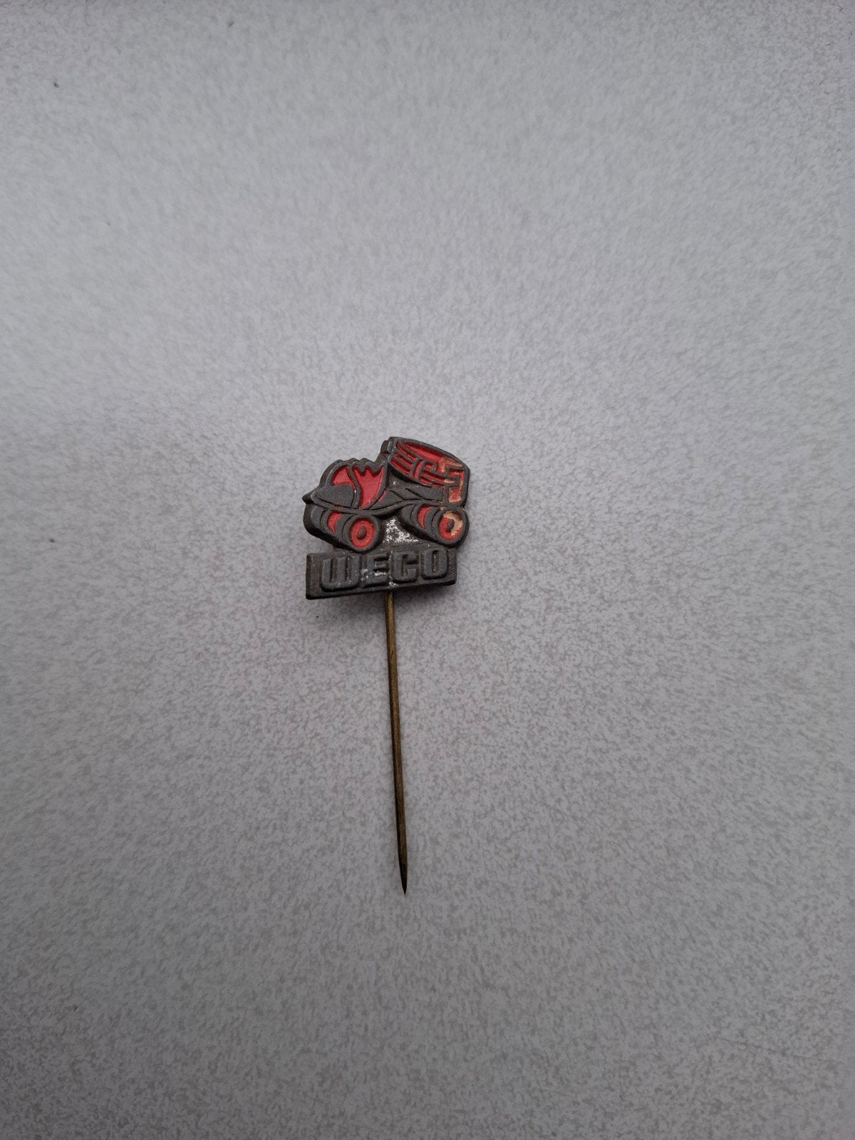 Vintage speldje pin prikker steekspeld WECO, Verzamelen, Ophalen of Verzenden