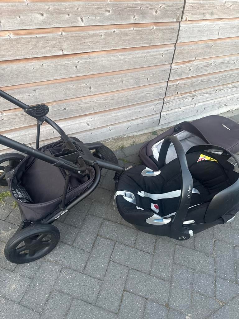 Easywalker kinderwagen met Cybex autostoel, Gebruikt, Combiwagen, Met autostoeltje, Ophalen