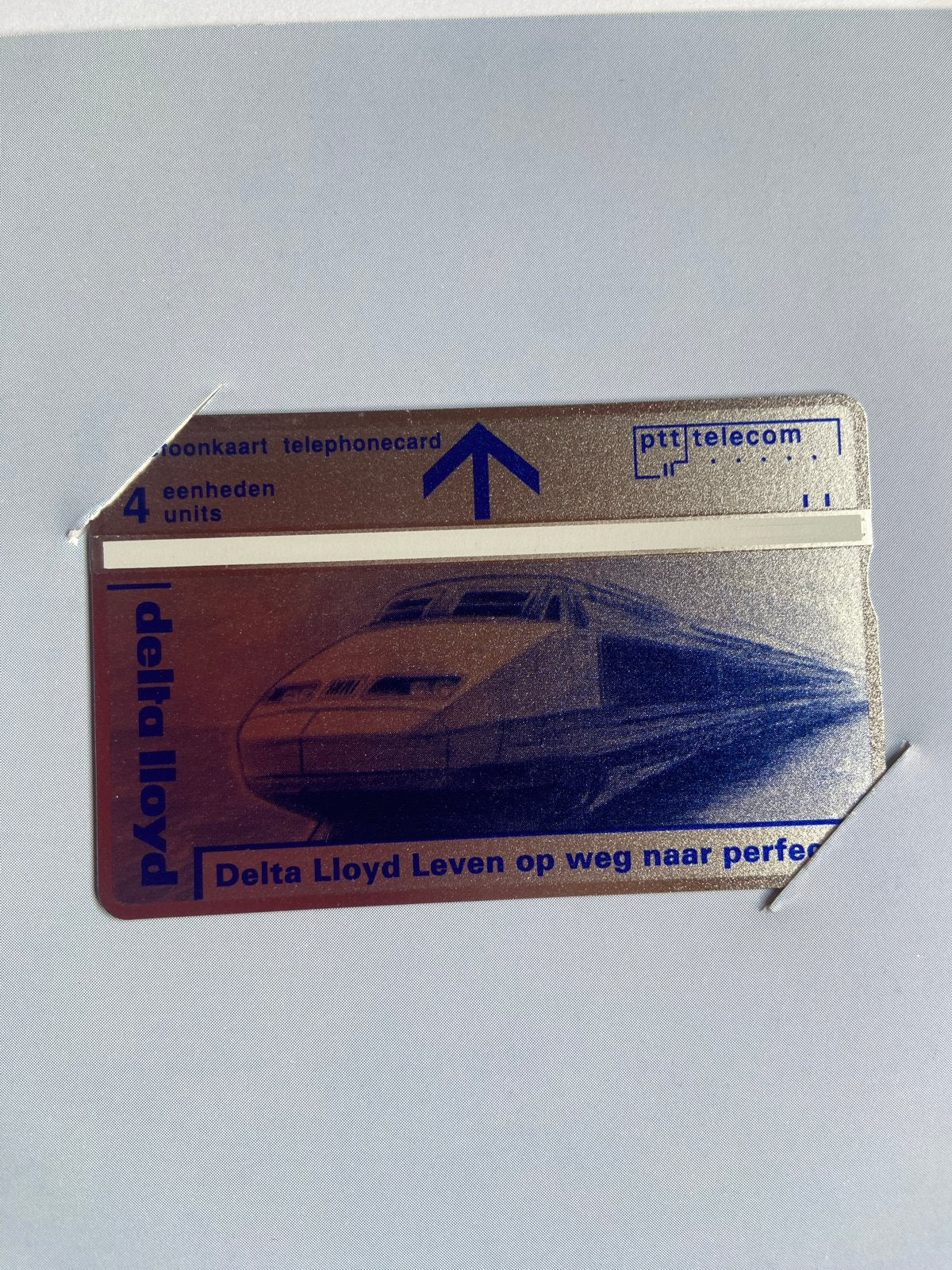 Delta Lloyd Leven TGV mailing met telefoonkaart 1993, Verzamelen, Telefoonkaarten, Ophalen of Verzenden, Nederland