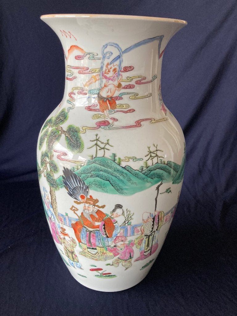 China Chinese famille rose vaas, Ophalen of Verzenden