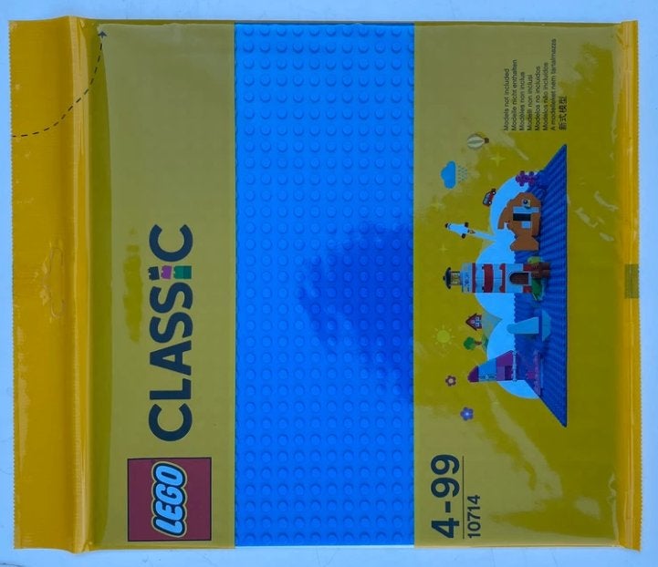 LEGO Classic 10714 Blauwe Basisplaat 25x25 cm–Nieuw &Geseald, City, Nieuw, Ophalen of Verzenden, Grondplaat