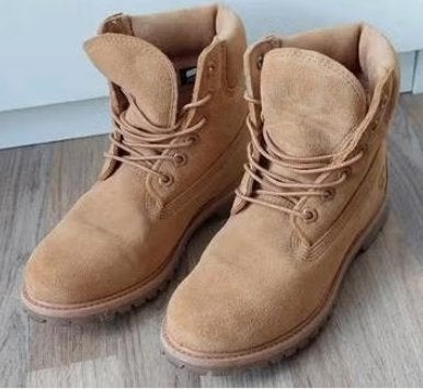 Timberland Boots /Laarzen Nubuck Suede ZGAN maat 37 - 37.5, Overige kleuren, Lage of Enkellaarzen, Ophalen of Verzenden, Zo goed als nieuw