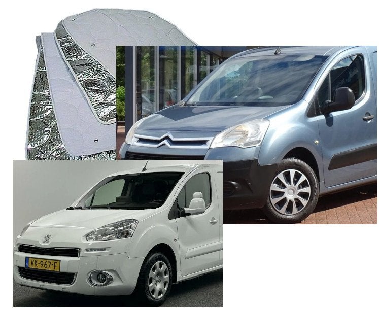 Raamisolatie Peugeot Partner/Berlingo vanaf 04/2008-2018 3, Caravans en Kamperen, Buurserstraat 15 A, 7481 EG,Haaksbergen, Ophalen of Verzenden