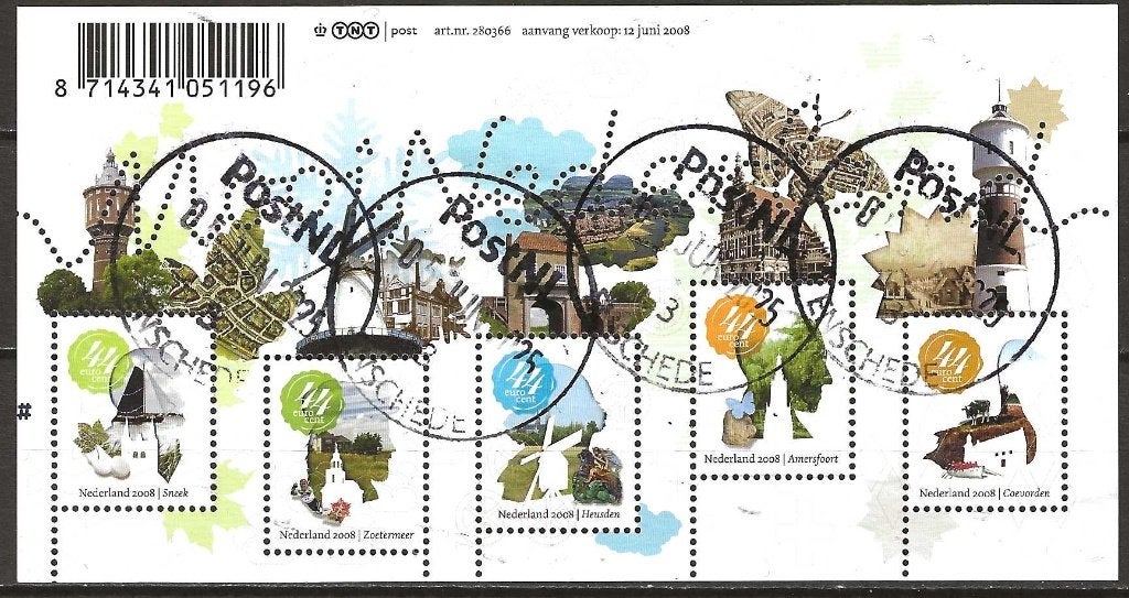 Nederland - NVPH 2577 [2008], Postzegels en Munten, Verzenden, Na 1940, Gestempeld