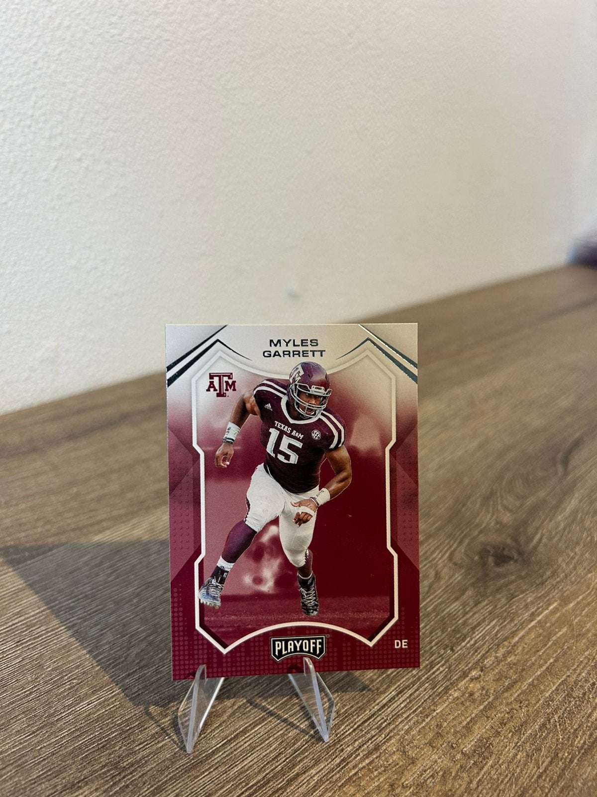 Myles Garrett 2022 Panini Chronicles Playoff Draft Picks #21, Ophalen of Verzenden, Zo goed als nieuw, Buitenlandse clubs, Poster, Plaatje of Sticker
