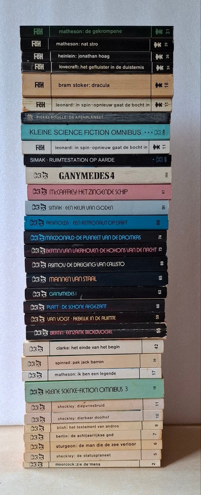 SF en Fantasy&Horror pockets, 33x, Ophalen of Verzenden, Gelezen