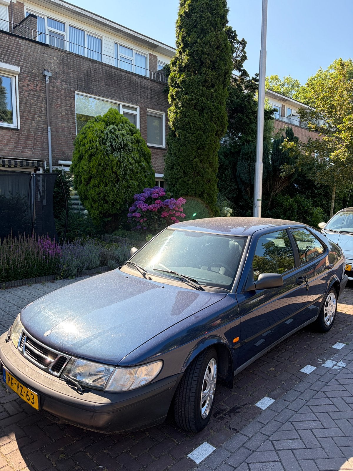 Saab 900 2.0 I Coupe 1996 Blauw, Voorwielaandrijving, 4 cilinders, Origineel Nederlands, Saab 900