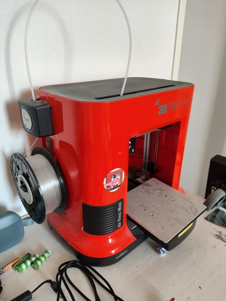 Da Vinci Mini 3D printer - incl. Filament, Ophalen of Verzenden, Zo goed als nieuw, Da Vinci