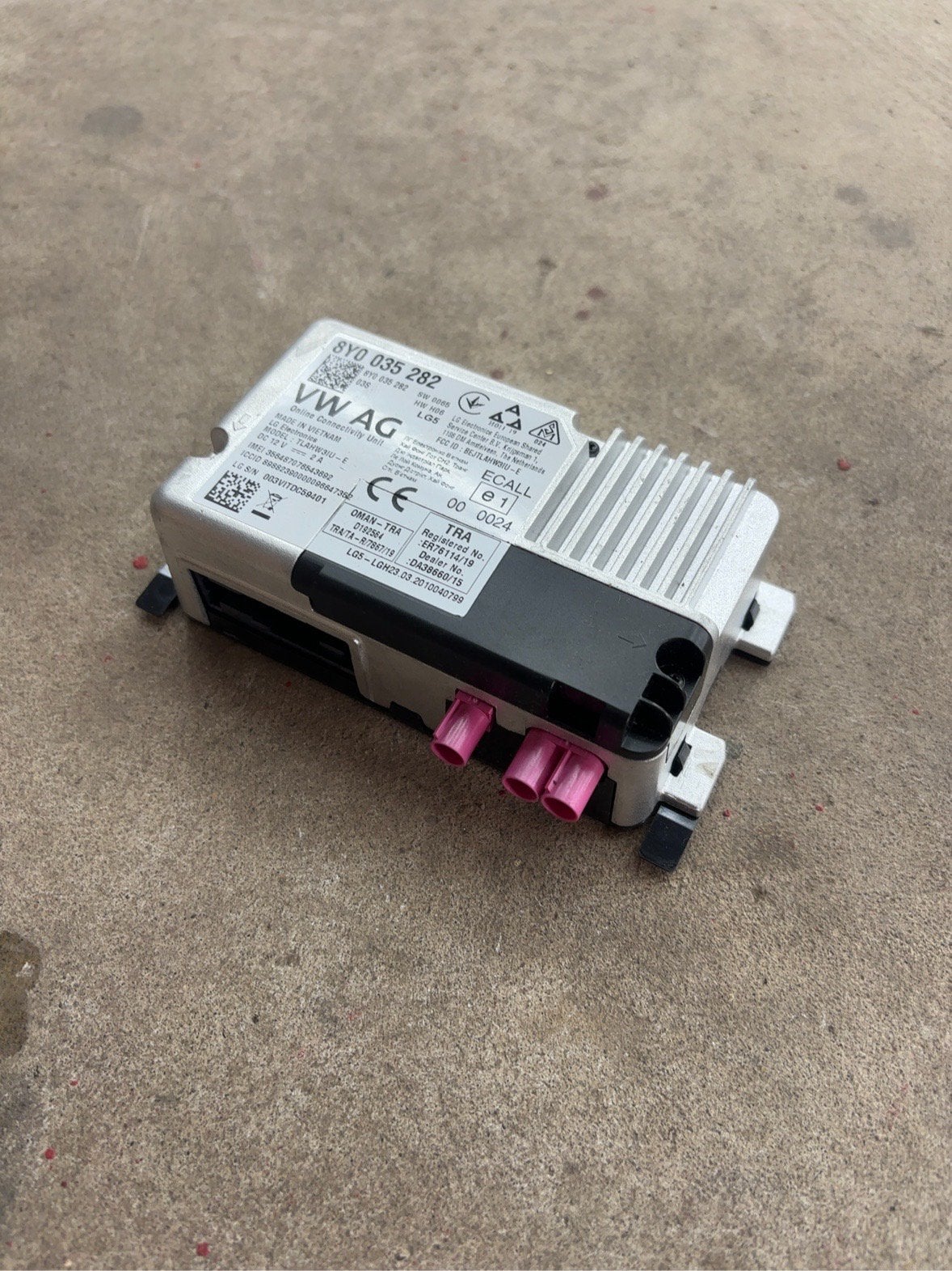 Audi A3 8Y Online Connectivity Unit, Ophalen of Verzenden, Audi