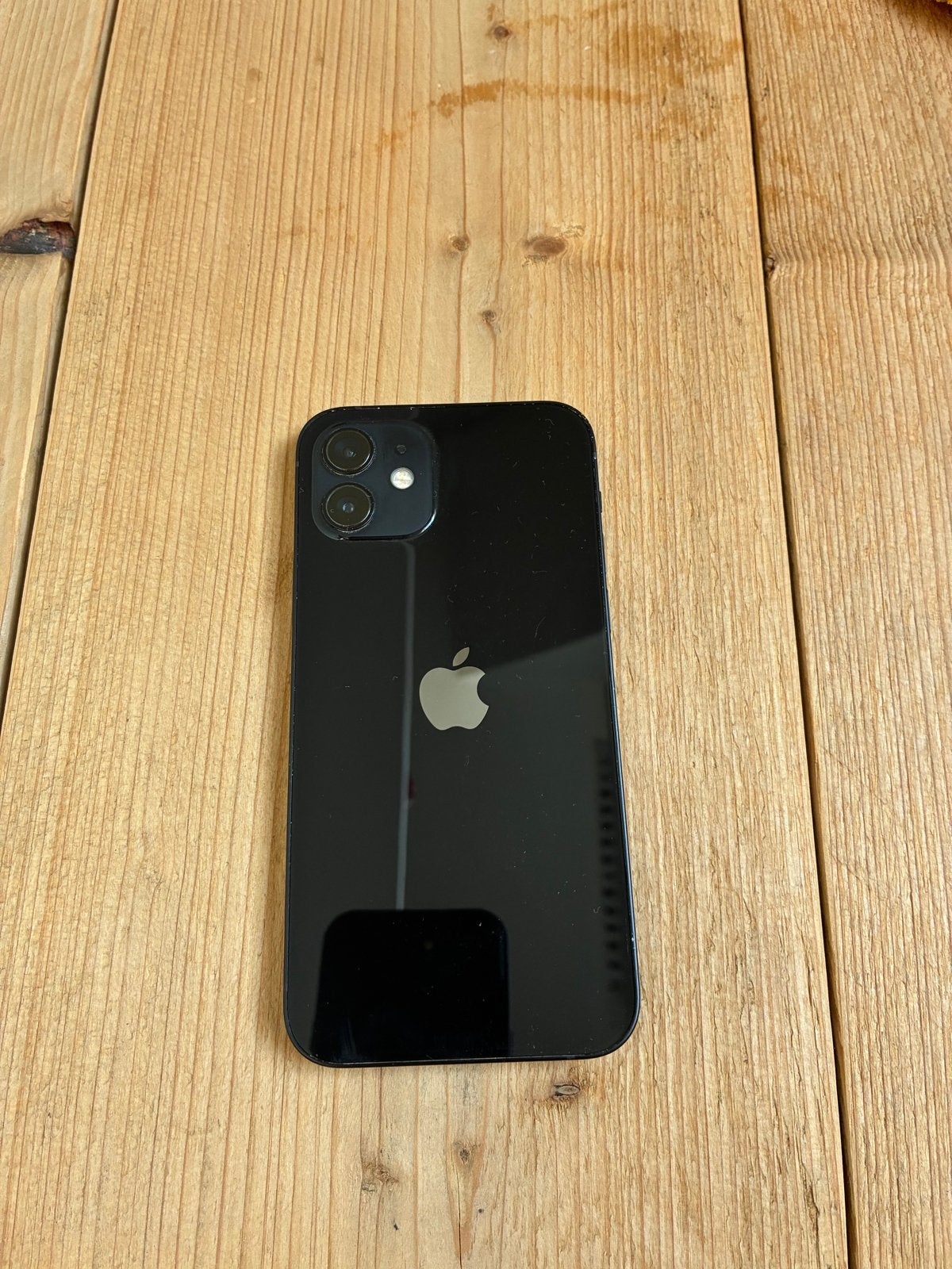 Apple iPhone 12 Zwart 64GB, Telecommunicatie, Mobiele telefoons | Apple iPhone, IPhone 12 Mini, Zwart, Ophalen of Verzenden, Zo goed als nieuw