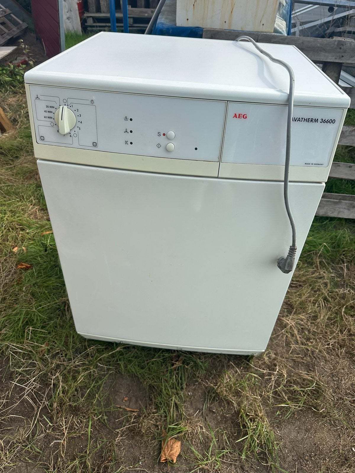 AEG Lavatherm 36600 droogtrommel - Tijdschakelaar defect, Witgoed en Apparatuur, Ophalen, Gebruikt, Luchtafvoer, 4 tot 6 kg
