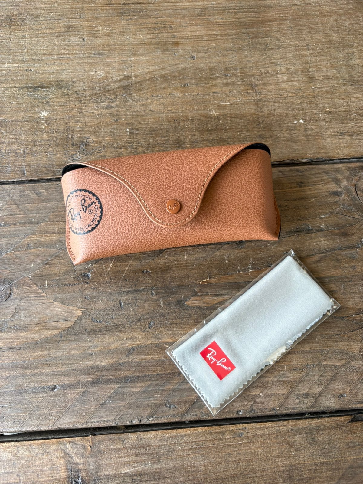 Ray ban brillenkoker, Ophalen of Verzenden, Nieuw, Bruin, Ray-Ban