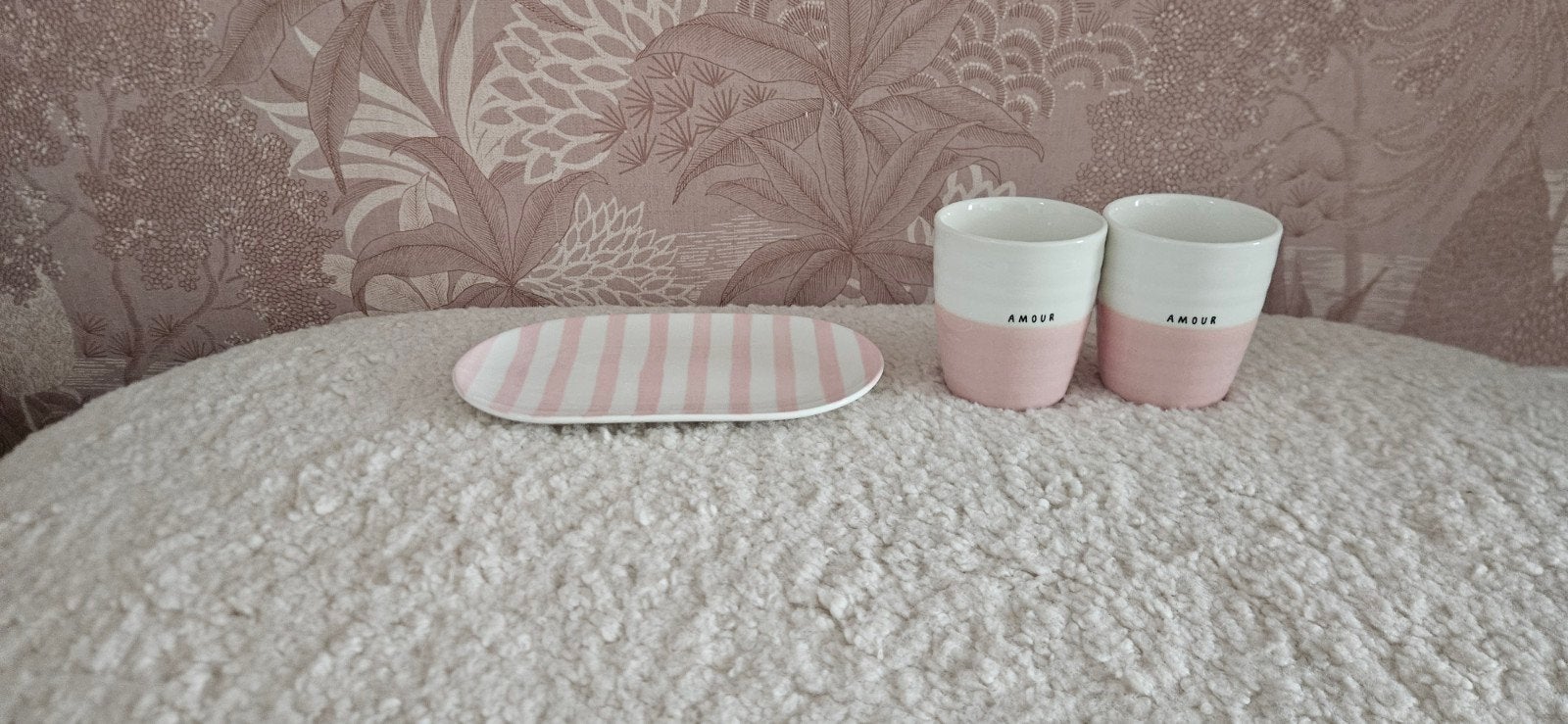 Nieuw Zusss bordje met 2 bekers, Ophalen, Overige merken, Nieuw, Overige stijlen