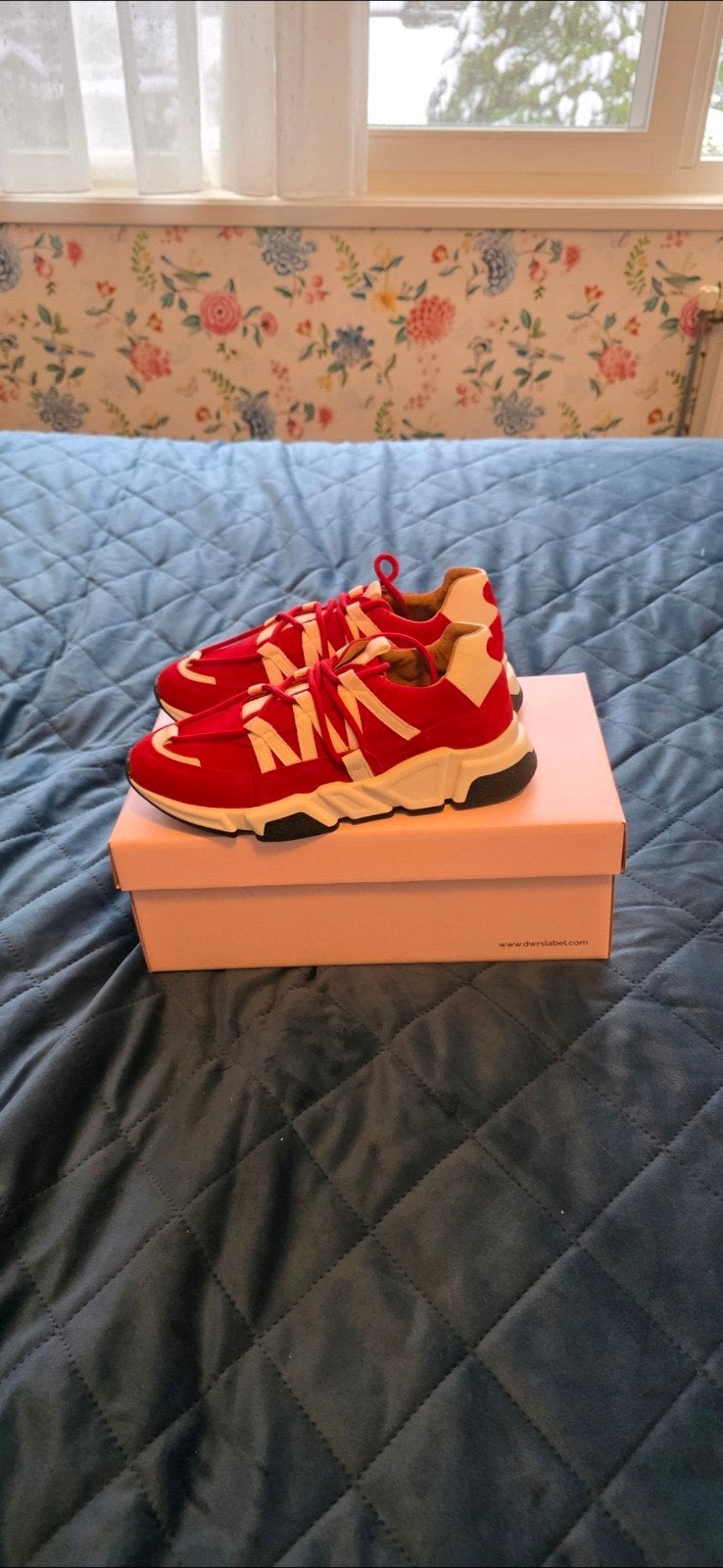 Nieuwe rode sneakers van DWRS maat 39 nieuw, Kleding | Dames, Schoenen, Nieuw, Ophalen of Verzenden, Rood, Sneakers of Gympen
