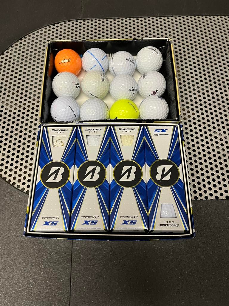Gebruikte Bridgestone golfballen, AAAA kwaliteit, Sport en Fitness, Golf, Ophalen of Verzenden, Gebruikt, Bal(len), Overige merken