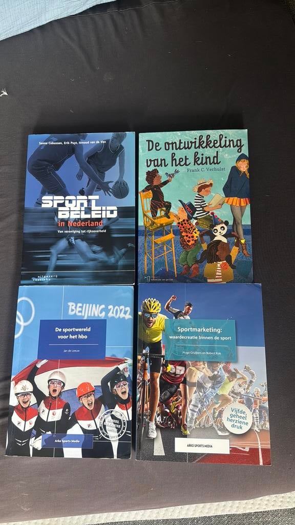 Hbo sportkunde leerboeken, Ophalen of Verzenden, Beta, Zo goed als nieuw, HBO