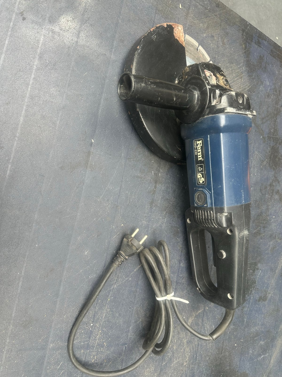 Ferm Haakse Slijpmachine 1650W - Gebruikt, Ophalen, Gebruikt, 1000 watt of meer, Haakse handslijpmachine