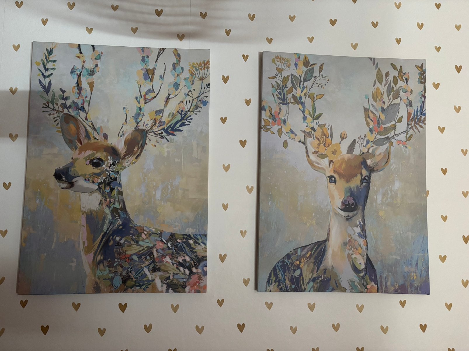 Canvas hert (Ikea) 2x, Ophalen