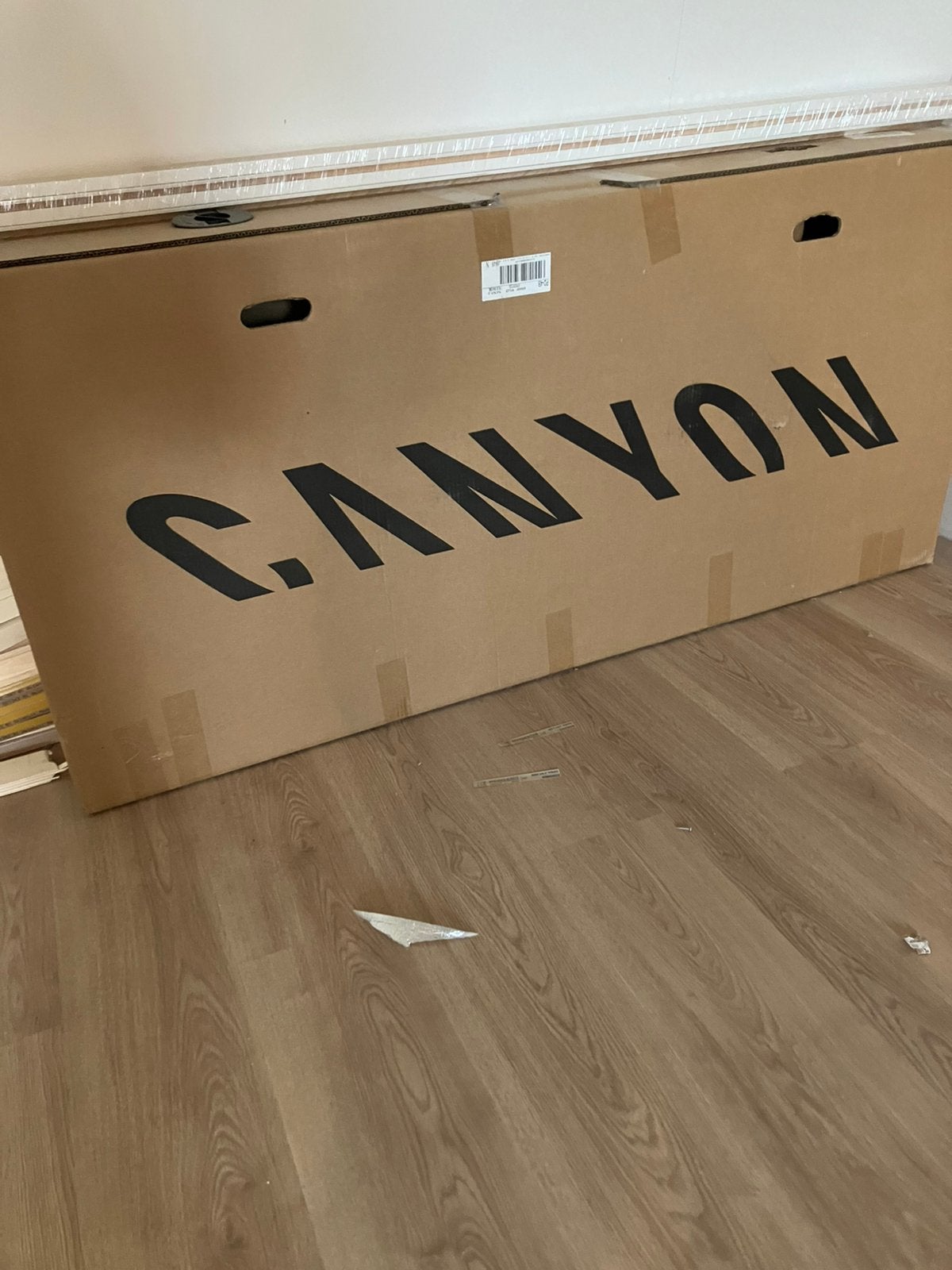 Gratis: canyon fietsdoos, Fietsen en Brommers, Ophalen, Zo goed als nieuw